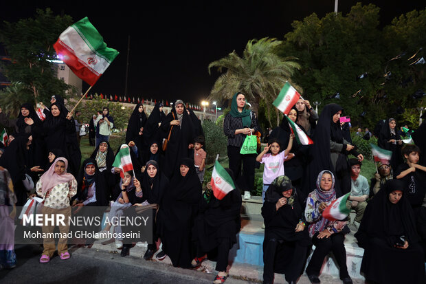 تجمع مردمی حمایت از عملیات «بشارت فتح» در بوشهر