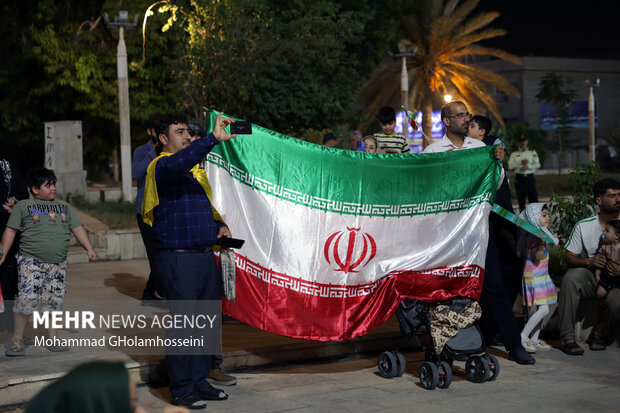 تجمع مردمی حمایت از عملیات «بشارت فتح» در بوشهر