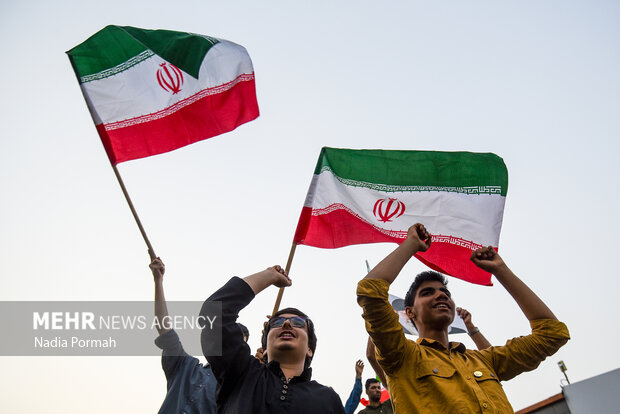 تجمع مردمی حمایت از عملیات«بشارت فتح» در تهران4