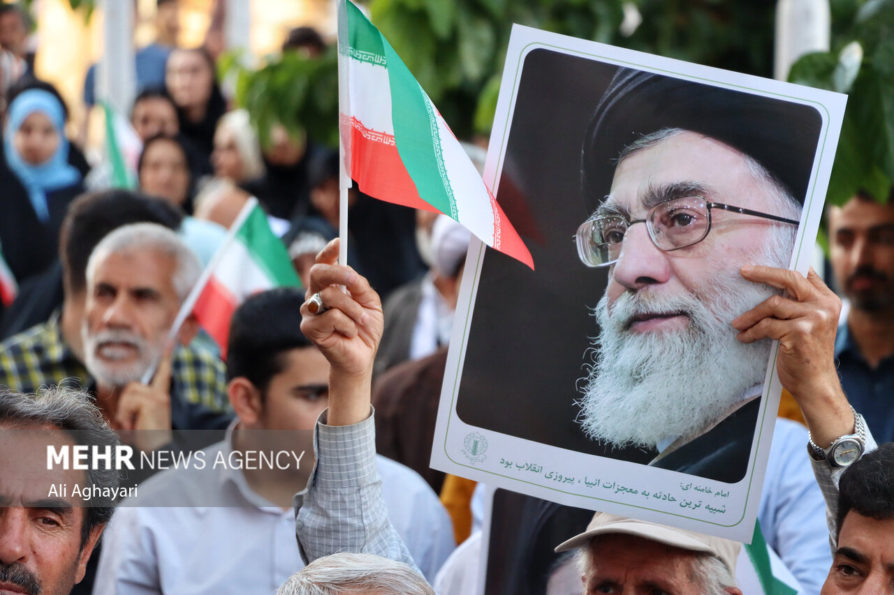 حمایت مردم آذربایجان غربی از رزمندگان نیروهای مسلح و عملیات«بشارت فتح»