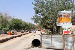 سرپرست آبفای کرمانشاه: خطوط انتقال و توزیع آب شهر ترمیم شد