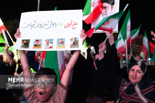 Iran celebrates victory of armed forces over Zionist regime