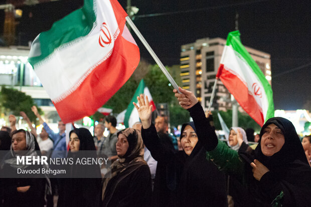تجمع مردمی حمایت از عملیات «بشارت فتح» در مشهد