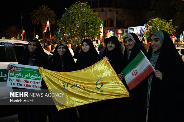 تجمع مردمی حمایت از عملیات «بشارت فتح» در گرگان