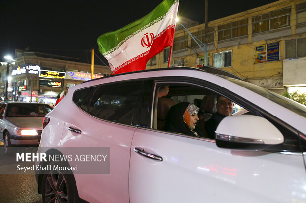 تجمع مردمی برای حمایت از عملیات «بشارت فتح» در اهواز