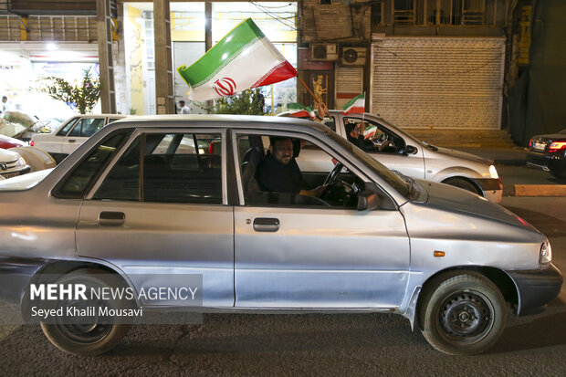 تجمع مردمی برای حمایت از عملیات «بشارت فتح» در اهواز