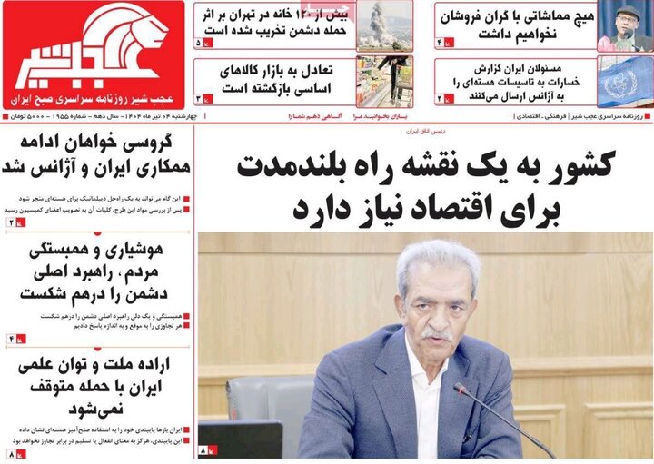 روزنامه های آذربایجان‌شرقی