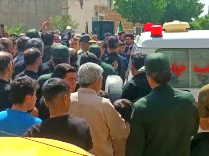 پیکر شهید مهدی بصائری برای خاکسپاری به زادگاهش منتقل شد