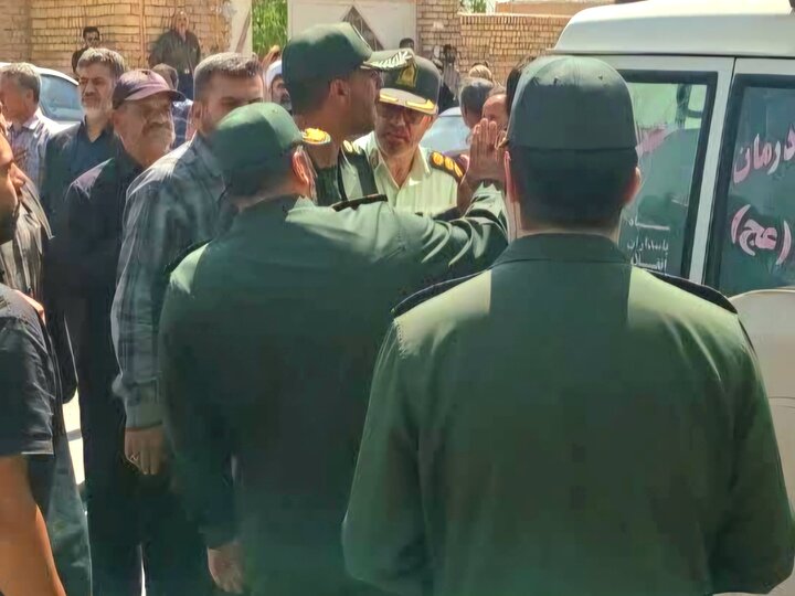 پیکر شهید مهدی بصائری برای خاکسپاری به زادگاهش منتقل شد