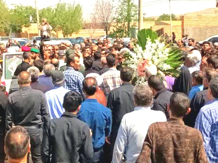 پیکر شهید مهدی بصائری برای خاک‌سپاری به زادگاهش منتقل شد