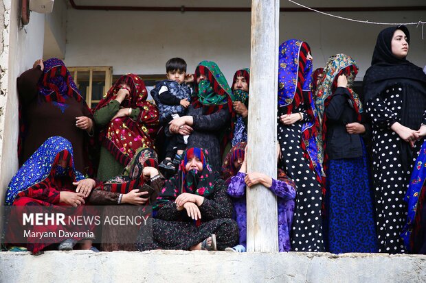 مراسم استقبال و تشییع پیکر شهید اهل سنت خراسان شمالی