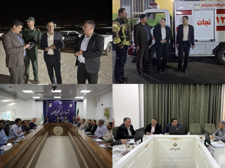 طوفان خدمت در گلپایگان؛ شهرداری در ۱۲ روز رکورد زد