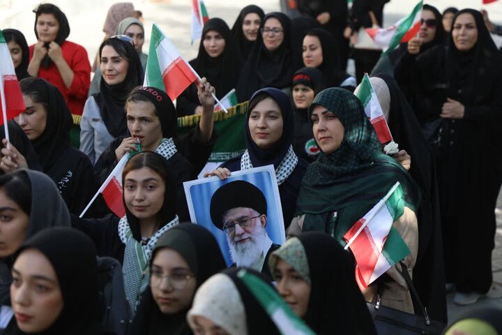 بانوان ورزشکار همدان یکصدا جنایات صهیونیستی را محکوم کردند