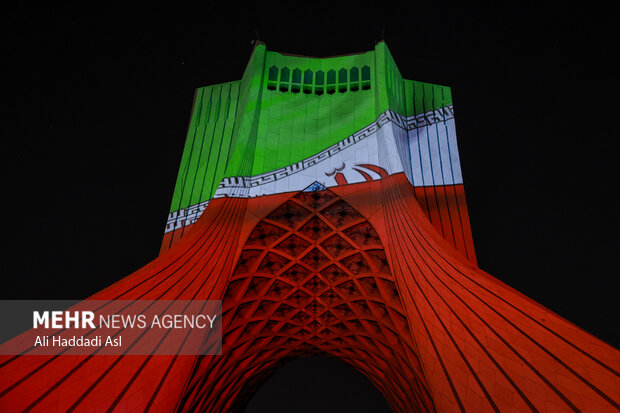 اجرای ویدئو مپینگ در میدان آزادی