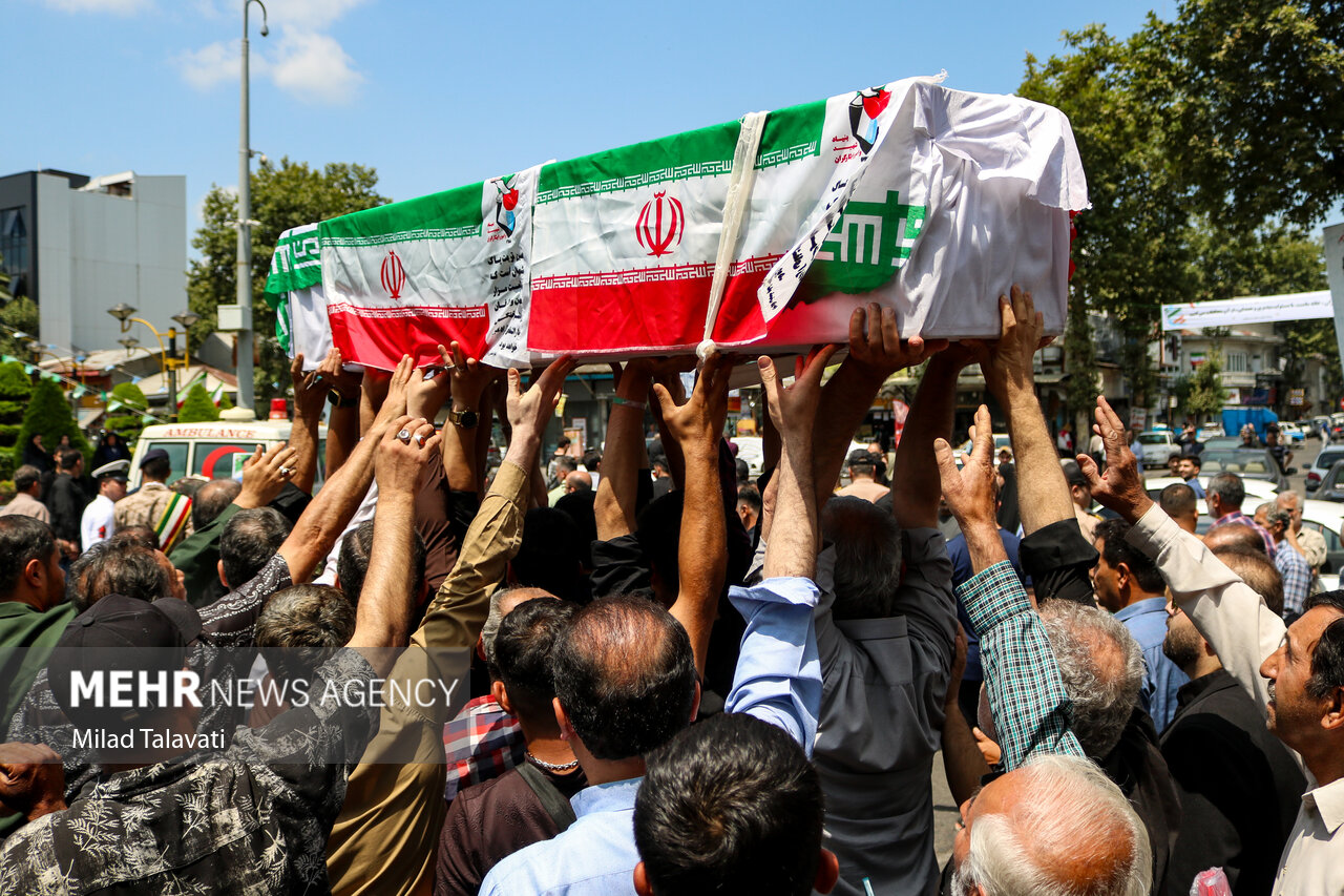 اعلام اسامی شهدای تجاوز رژیم صهیونیستی به آستانه اشرفیه + تصاویر اعلام اسامی شهدای تجاوز رژیم صهیونیستی به آستانه اشرفیه + تصاویر