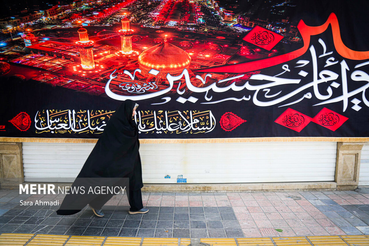 مشهد در آستانه محرم؛ حرم رضوی سیاهپوش و آماده وداع با شهدا