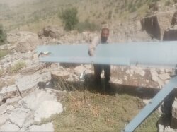 لرستان شکارگاه «هرمس»‌؛ مردم لاشه پهپاد صهیونی را پیدا کردند+ عکس
