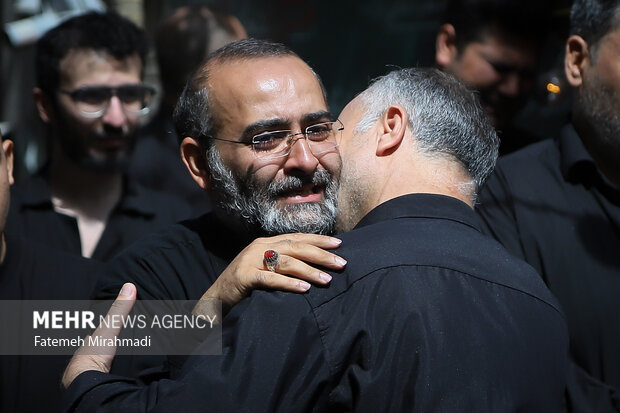 تشییع پیکر شهید پاسدار شهید محمد قبادی