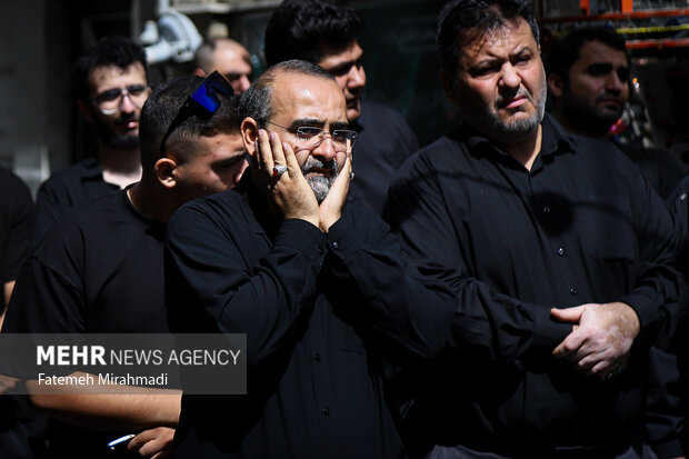تشییع پیکر شهید پاسدار شهید محمد قبادی