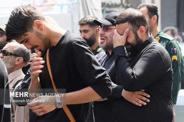 تشییع پیکر شهید پاسدار شهید محمد قبادی
