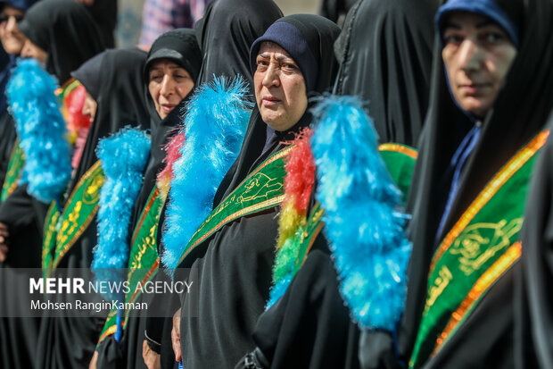مراسم تشییع پیکر مطهر سرباز شهید ماهان ستاره