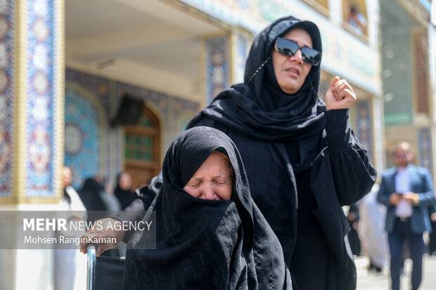 مراسم تشییع پیکر مطهر سرباز شهید ماهان ستاره