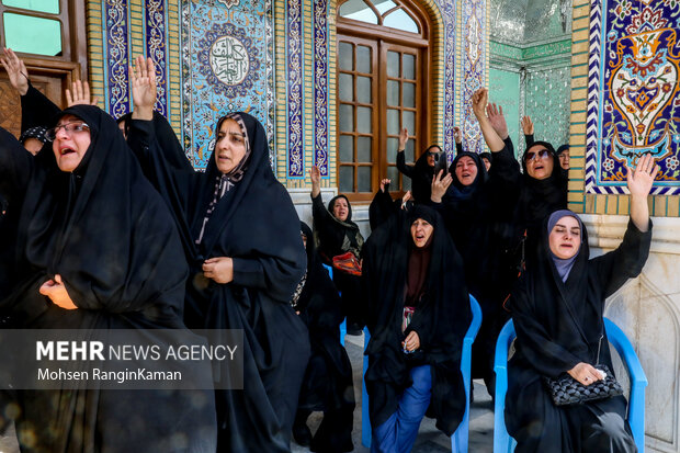 مراسم تشییع پیکر مطهر سرباز شهید ماهان ستاره