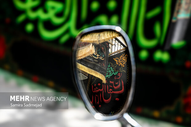 بازار سیاهه‌فروشان تهران در آستانه ماه محرم