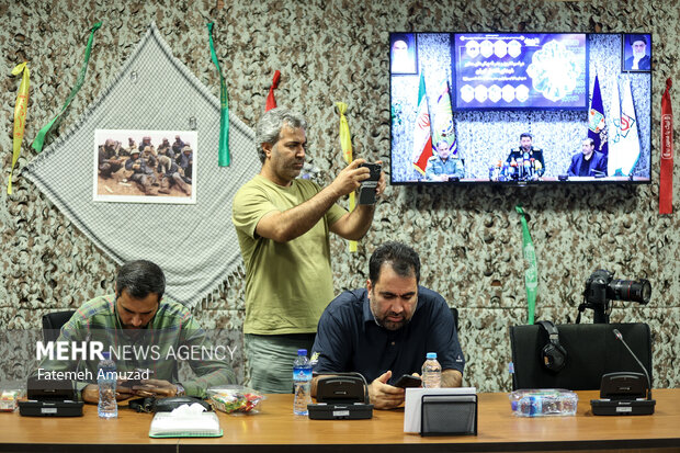 نشست خبری تشییع پیکرهای فرماندهان و دانشمندان در حملات رژیم صهیونیستی 3