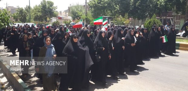 کامیاران میزبان تشییع پیکر سردار شهید قباد الفتی