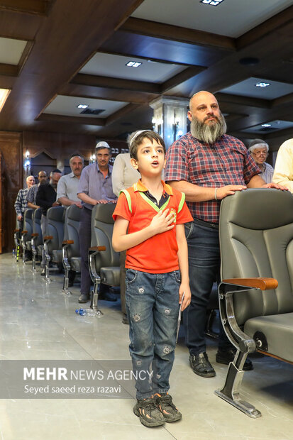 تجمع کلیمیان در حمایت از رهبر معظم انقلاب