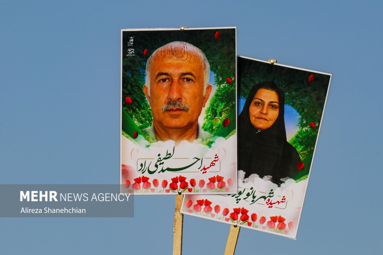 شب سوگ و موشک؛ روایت مردی که علم را در دل خاک کاشت