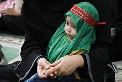 برگزاری مراسم شیرخوارگان حسینی  در حسینیه فرهنگی امام رضاشهر سنخواست