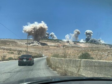 بمباران ۱۶ منطقه در لبنان؛ حملات جنگنده‌های اسرائیلی به اطراف ۲ مدرسه