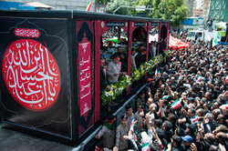 داغی که هرگز سرد نمی‌شود؛ وداع باشکوه مردم مشهد با شهدای مظلوم