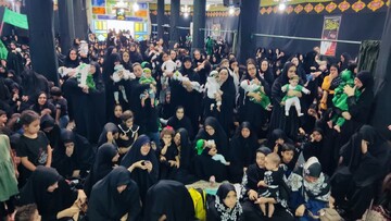 نوای لالایی لالایی علی‌اصغر (ع) در اردستان طنین‌انداز شد