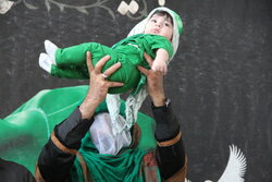 مراسم «شیرخوارگان حسینی» در آستارا