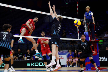 Iran defeat Argentina in 2025 VNL