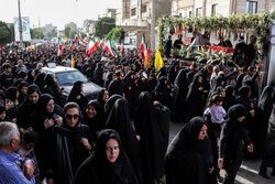 اسلامشهر در سوگ پانزدهمین شهید جنگ ۱۲روزه؛ تشییع باشکوه «ناصر قهرمانی»
