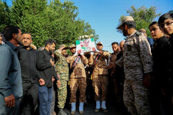 تشییع شهید دکتر داود شیروانی پزشک زندان اوین