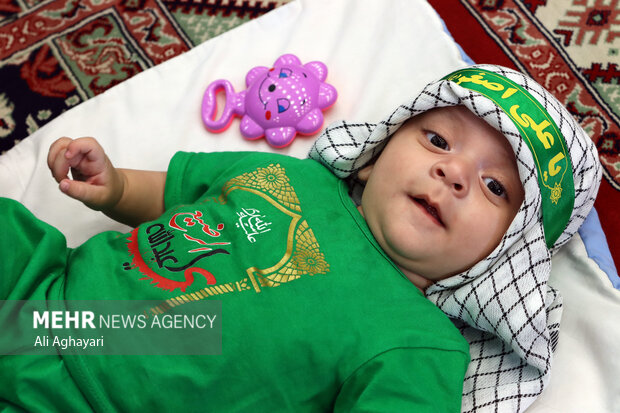 مراسم «شیرخوارگان حسینی» در ارومیه