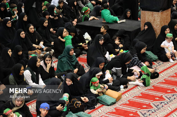 مراسم «شیرخوارگان حسینی» در ارومیه