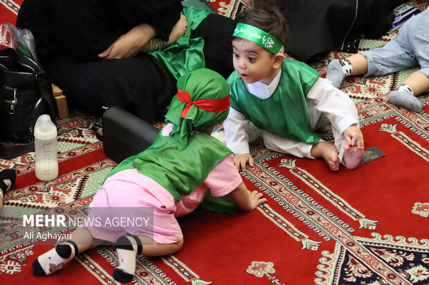 مراسم «شیرخوارگان حسینی» در ارومیه