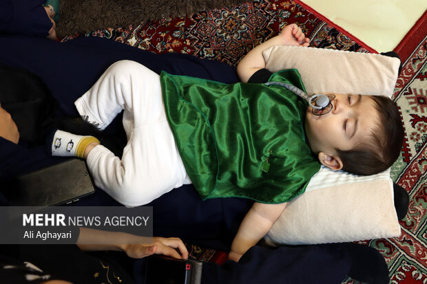 مراسم «شیرخوارگان حسینی» در ارومیه
