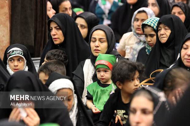 مراسم «شیرخوارگان حسینی» در ارومیه