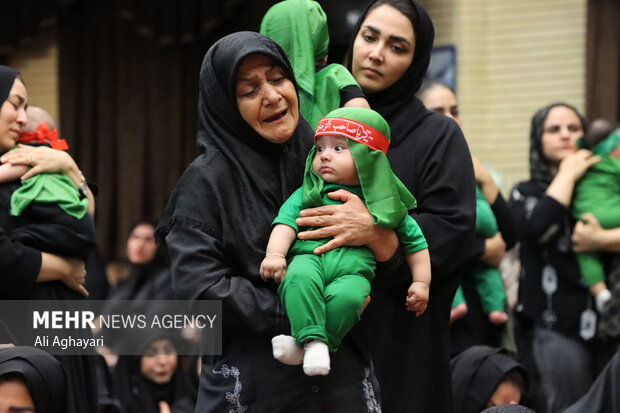 مراسم «شیرخوارگان حسینی» در ارومیه