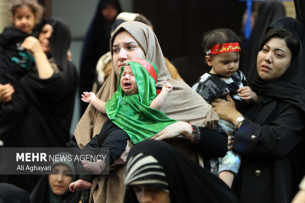 مراسم «شیرخوارگان حسینی» در ارومیه
