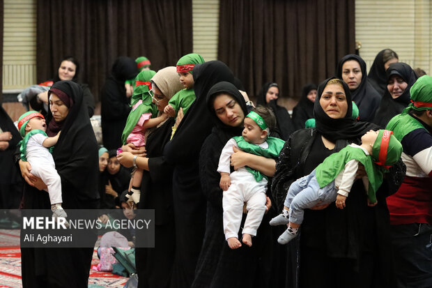 مراسم «شیرخوارگان حسینی» در ارومیه