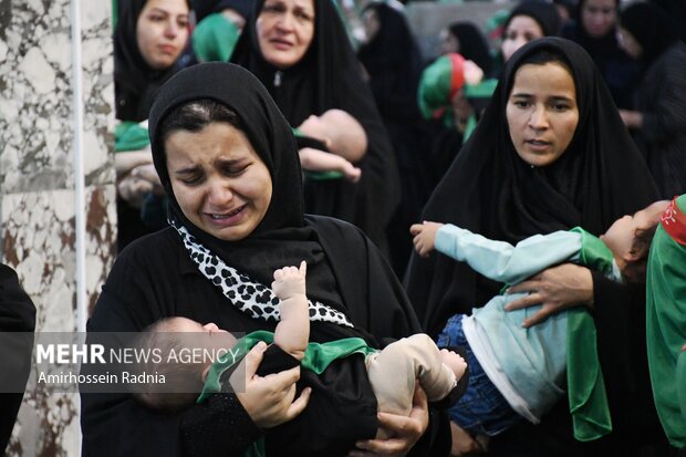 مراسم شیرخوارگان حسینی در بیرجند