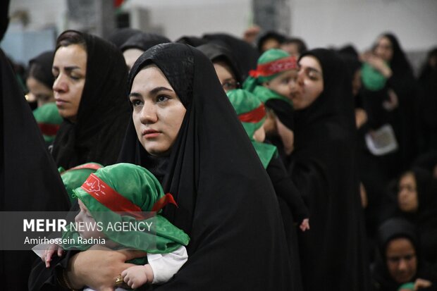 مراسم شیرخوارگان حسینی در بیرجند